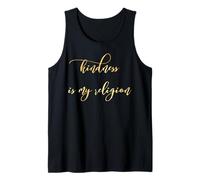 Kindness is My Religion, Spirituality Compassion Kind Love Tank Top