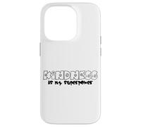 Kindness is my Superpower Comic Book Style Anti Bullying Tee Case for iPhone 14 Pro