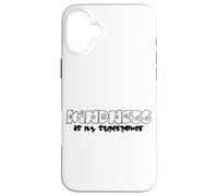 Kindness is my Superpower Comic Book Style Anti Bullying Tee Case for iPhone 16 Plus