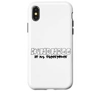 Kindness is my Superpower Comic Book Style Anti Bullying Tee Case for iPhone X/XS