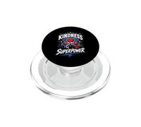 Kindness Is My Superpower Superhero Anti Bullying School Fun PopSockets PopGrip for MagSafe