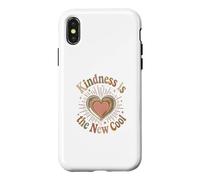 Kindness Is The New Cool Heart Love Positive Case for iPhone X/XS