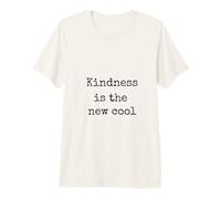 Kindness is the New Cool Inspirational Quote College Premium T-Shirt