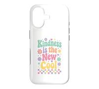 Kindness Is The New Cool Positive Vibes Hippie Retro Case for iPhone 17