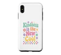 Kindness Is The New Cool Positive Vibes Hippie Retro Case for iPhone XS Max