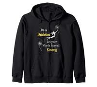 Kindness Makes Us Strong Inspiring And Motivating Zip Hoodie