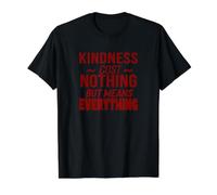 Kindness Means Everything Value Graphic T-Shirt, Men, Black, M