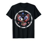 Kindness Peace Equality Hope Love Inclusion Diversity Eagle T-Shirt