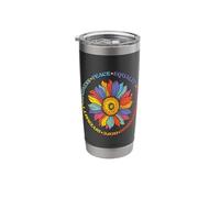 Kindness Peace Equality Love Hope Diversity Human Rights Stainless Steel Insulated Tumbler