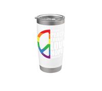 Kindness Peace Equality Love Hope Diversity Stainless Steel Insulated Tumbler