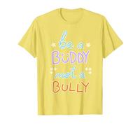 Kindness Takes Courage Be a Friend Not a Bully T-Shirt, Men, Lemon Yellow, X-Large