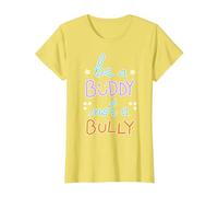 Kindness Takes Courage Be a Friend Not a Bully T-Shirt, Women, Lemon Yellow, X-Small