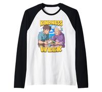 Kindness Week Celebrate Empathy Raglan Baseball Tee