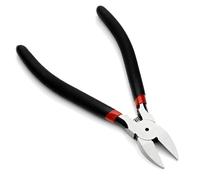 KINDOYO Precision Wire Cutter - 6 Inch Wire Flush Cutters Ultra Sharp Side Cutter Clippers with Longer Flush Cutting Edge, Ideal Wire Snips for Crafting