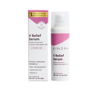 Kindra V Serum - Sensitive Skin Vaginal Vulva Moisturizer Cream Supports Dryness, Burning, Discomfort, Itching - Hormone Free - Up to 60 Applications