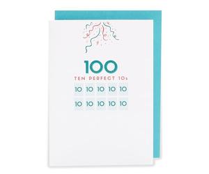 Kindred | 100th Birthday Card | Happy Birthday Gifts | Her/Him | With Envelope | 133 x 184 mm