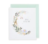 Kindred | Birth Congrats Card | Hello Little One Design | With Envelope