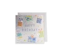 Kindred | Birthday Card | Happy Birthday Presents Design | With Envelope