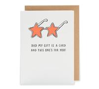 Kindred | Father's Day Card | Card for Dad, Grandad, Husband | Him, Boys, Men | My Gift Is A Card | With Envelope | 12.7x17.8 cm