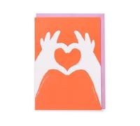 Kindred - Finger Heart - Greetings Card