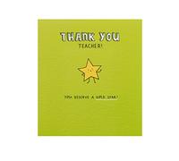 Kindred - Gold Star - Thank You Teacher Card