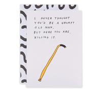 Kindred | Grumpy Old Man Birthday Card | Happy Birthday Gifts | Her/Him | Funny Design | With Envelope | 133 x 184 mm