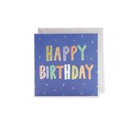 Kindred | Happy Birthday Text Card | Happy Birthday Gifts | Her/Him | With Envelope | 165 x 165 mm
