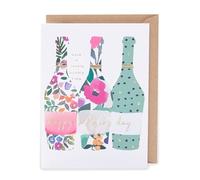 Kindred - Happy Mother's Day - Floral Wine Bottles Card