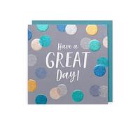 Kindred | Have a Great Day Birthday Card | Spotty Design | With Envelope