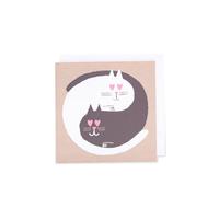 Kindred - Heart Eye Cats - Greetings Cards