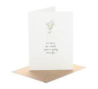 Kindred Sorry For What You're Going Through Card | Flowers in a Vase Design