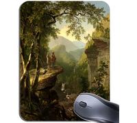 Kindred Spirits View Of Catskill Mountains Mouse Mat. Asher Durand Mouse Pad Gift