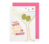 Kindred | Wedding Anniversary Card for Wife | Olive You So Much Design