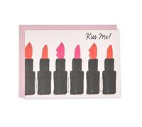 Kindred X Kendra Dandy Valentines Card | Kiss Me - Lipstick Design