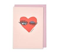 Kindred X Kendra Dandy - Winking Heart - Valentines Card