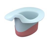 Kindsgut Non-slip silicone strap for baby pee and poop pot (natural hygiene), safe accessory with firm grip and optimal stability, easy and quick to attach, antique pink
