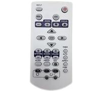 Kindsion Replacement Projector Remote Control for Casio YT-130, YT-131, YT-141, YT-150, YT-161, XJ-A142, XJ-A147, XJ-A242, XJ-A247, XJ-A252, XJ-V1, XJ-V100W, XJ-V10X, XJ-V110W, XJ-V2