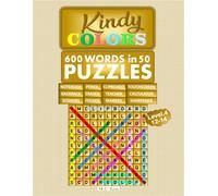 KindyColors Puzzles. Level.4: Fifty Word Search Puzzles for Ages 12-14