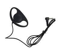 Kineca 1-Pin 3.5mm Jack D-Shape Listen Only Earpiece Headset for Two Way Radios Walkie Talkie Radio