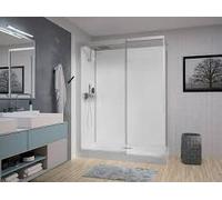 Kinedo Kinemagic Design Angle Shower Cubicle, Corner, 1600x900mm, high, Sliding door