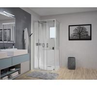 Kinedo Shower Enclosures Kinemagic Design, Corner, 1000x900mm, half-height, Pivot doors
