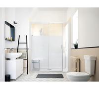 Kinedo Shower Enclosures Kinemagic Royal, Niche, Central Band Frosted, 1400x700mm, Thermo, low, Sliding door