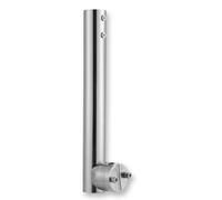 Kineeple Stainless Steel Pole Mount for RV Roof Ladder Anti-Rust Mounting Kits for Starlink Satellite (for 3/4inch to 1inch Rail)