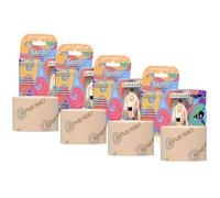 Kinesio Holding PKT65024-L Tex Performance+ Tape, 2" W x 5.5 yds L, Beige (Pack of 4)