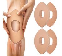 Kinesiology Tape, 10 Pcs Kinesiology Tape for Knees, Waterproof Elastic Sports Tapes Strapping for Injuries, Pain Relief Kinesio Tapes for Muscle Support for Shoulder, Knee, Ankle -Beige