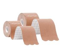 Kinesiology Tape, 40 Count Precut Strips 2 Rolls, Elastic Muscle Tape for Muscle Pain Relief and Joint Support, Waterproof & Breathable Support Tape for Running Basketball Football and Fitness Beige