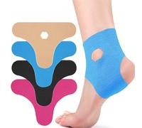Kinesiology Tape for Ankle, 8 Pcs Ankle Cotton Breathable Elastic Athletic Tape Pain for Support & Stability, Hypoallergenic Sport Joint Muscle Support Tape, for Ankles Support and Muscle to More SPO