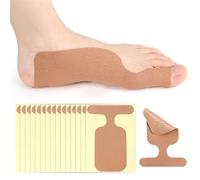 Kinesiology Tape for Bunion - 20 Pcs Precut Bunion Corrector Tape, Elastic, Breathable & Hypoallergenic Latex-Free Big Toe Support Strips, Self-Adhesive Hallux Valgus Corrector for Women Men, Beige