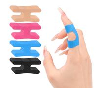 Kinesiology Tape for Fingers, 40 Pcs Precut Kinesiology Tape Finger Wrap Support Brace Protectors, Elastic Athletic Tapes, Trigger Finger Splints Straightener Patches for Sport Joints Muscle Support