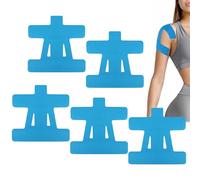 Kinesiology Tape for Shoulder, 5 Pieces Sports Shoulder Support Tapes, Comfortable Muscle Patches for Women Teen Family